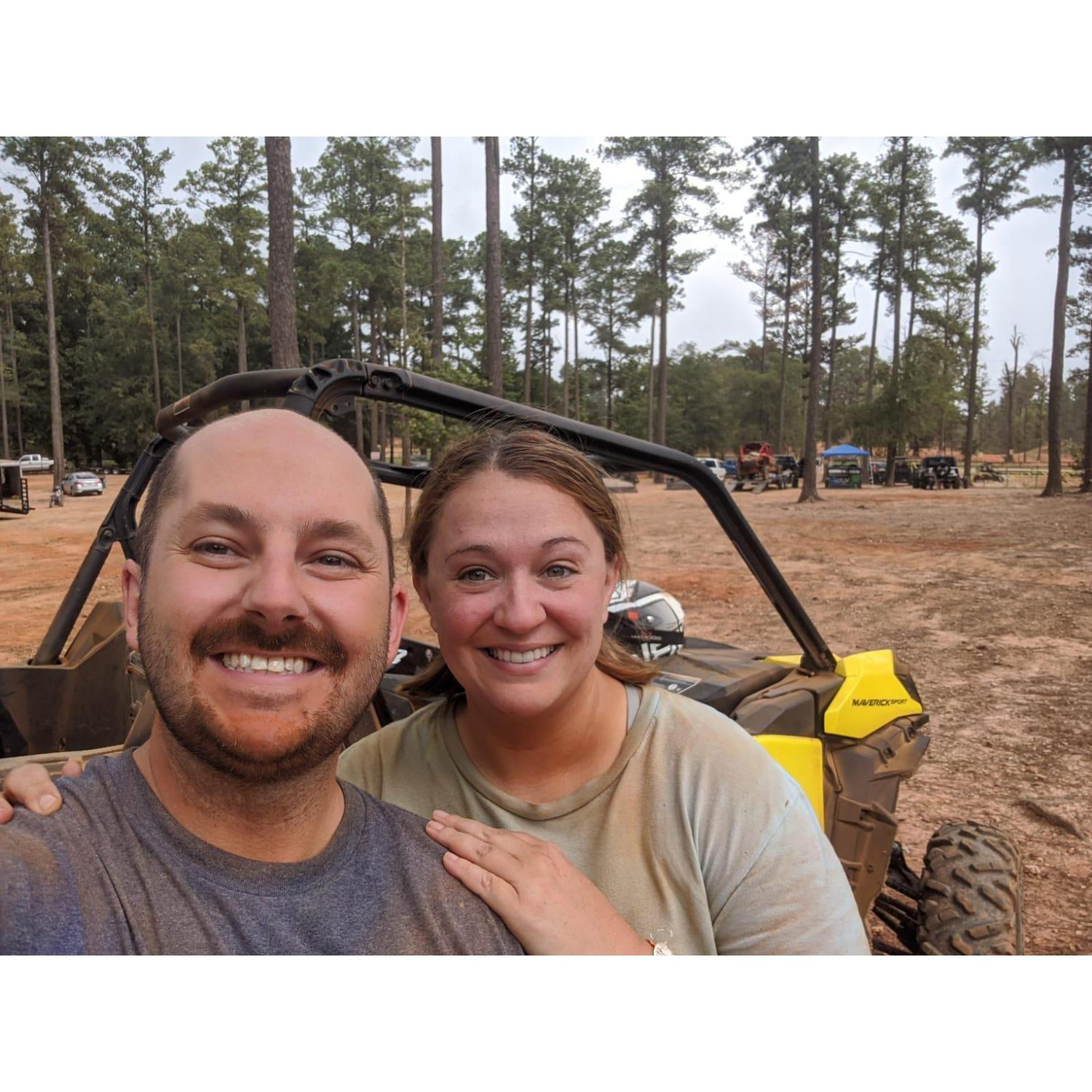 One of our favorite activities! Getting dirty and going fast!