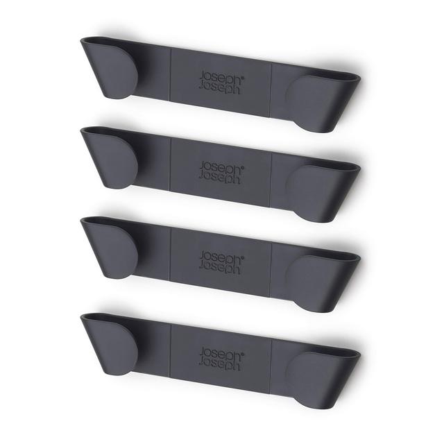 Joseph Joseph - 85149 Joseph Joseph CupboardStore Cabinet Door Pan Lid Organizer, Set of 4, Gray