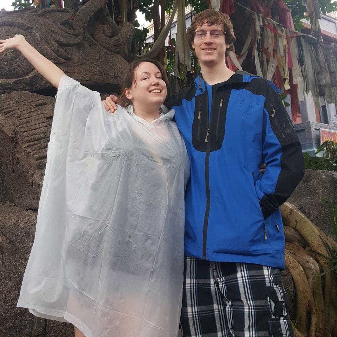 The time it rained in Disney World.