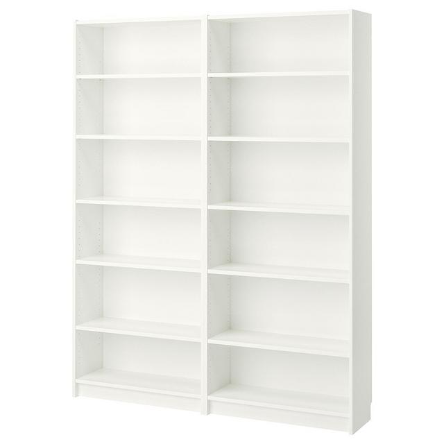 BILLY Bookcase, white, 63x11x79 1/2 "Show measurements specifications