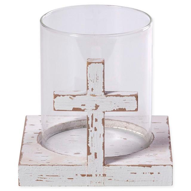 Precious Moments® Cross Pillar Candle Holder