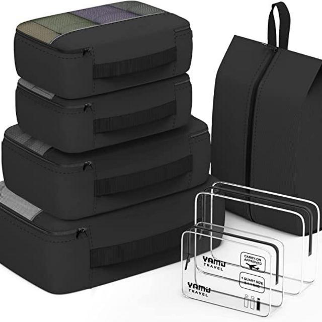 Packing Cubes 7-Pcs Travel Organizer