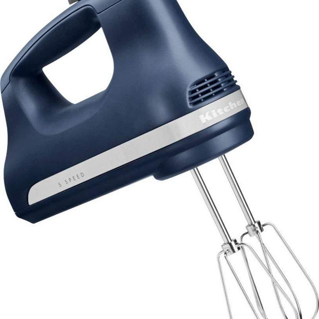 KitchenAid RRKHM5IB Ultra Power 5-Speed Hand Mixer - Ink Blue (RENEWED) CERTIFIED REFURBISHED