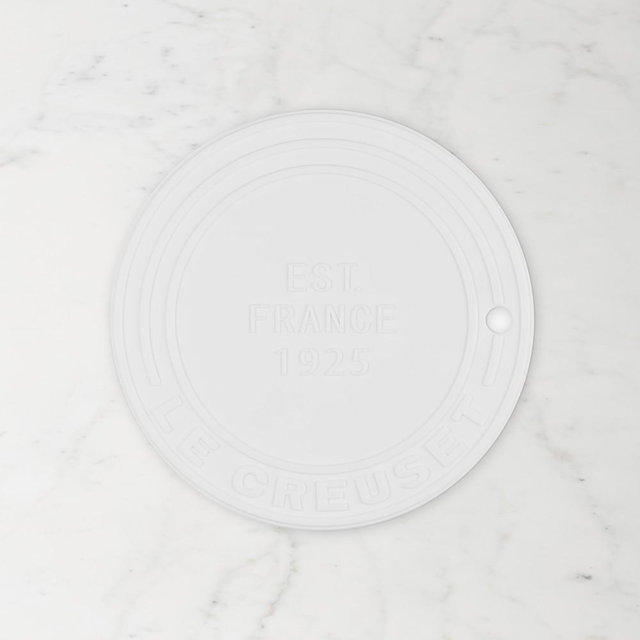 Le Creuset Silicone Trivet, White