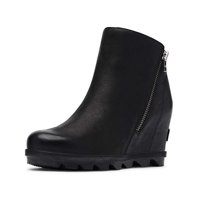 Sorel Women's Joan of Arctic Wedge II Zip Bootie - Light Rain - Waterproof