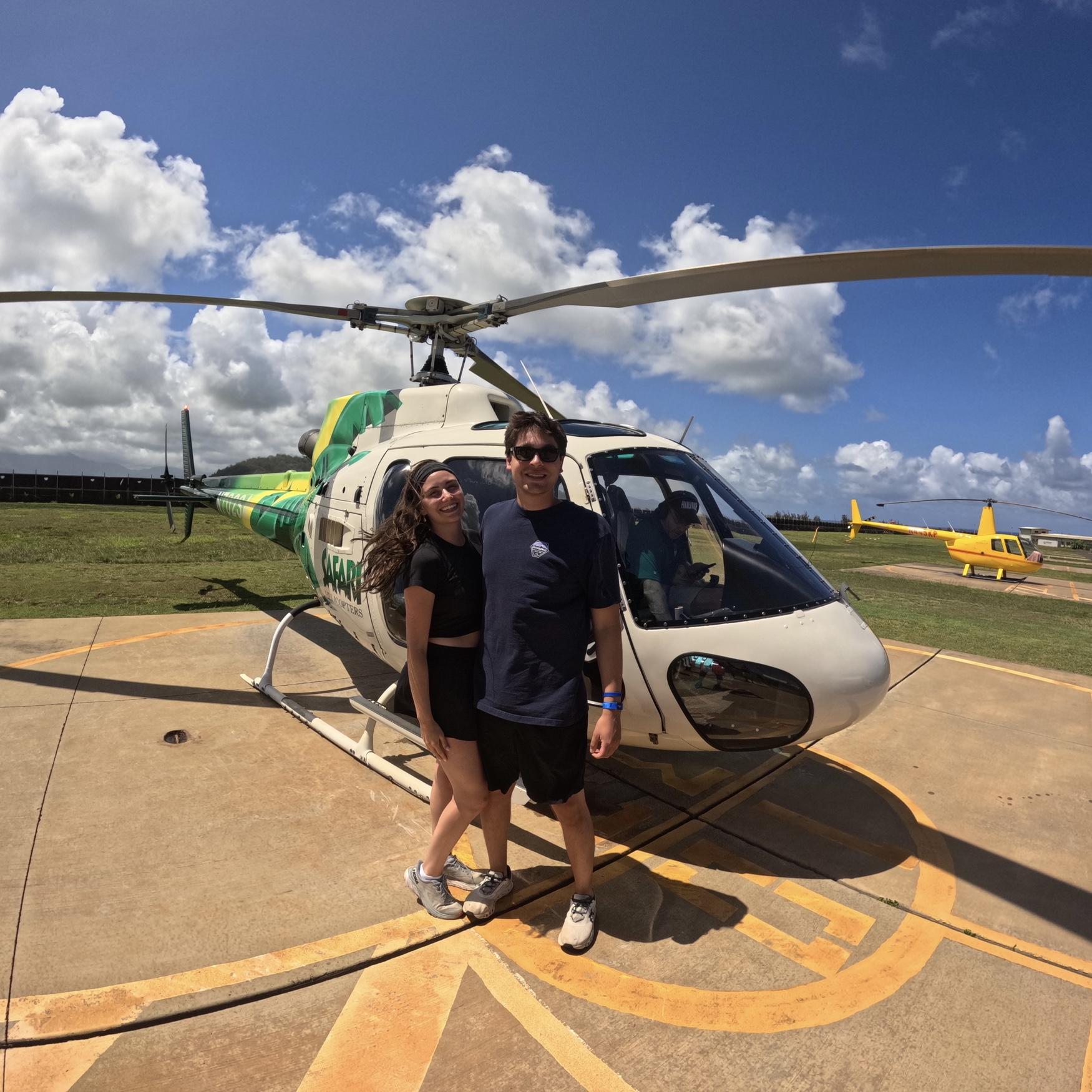 Helicopter ride over the island of Kauai 🏝️