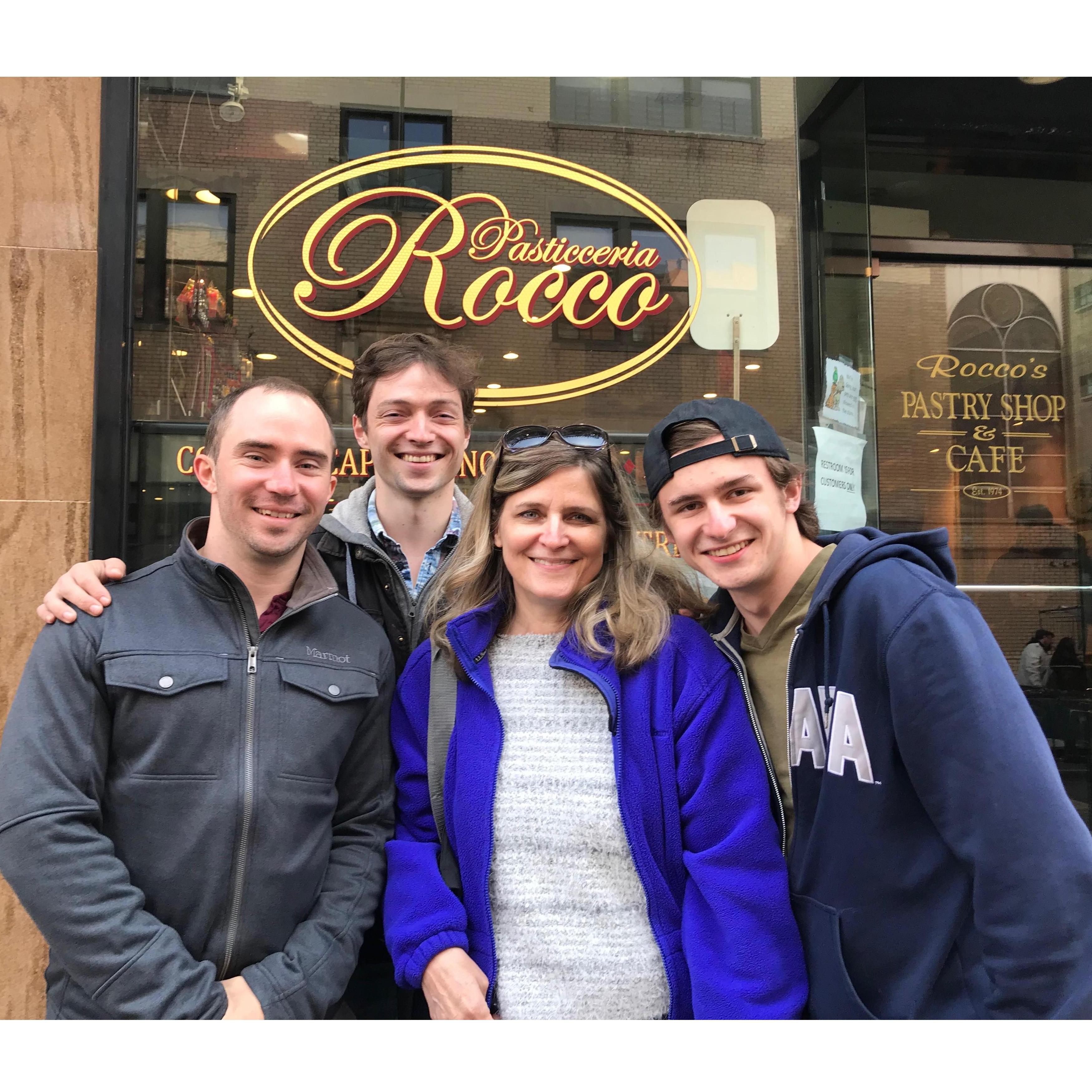 Charlie, Thomas, Caroline, & Daniel, Spring 2018