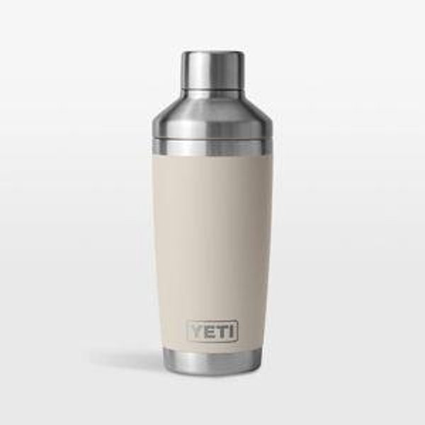YETI Rambler 20 oz Cocktail Shaker, Stainless Steel, Vacuum Insulated, Cape Taupe