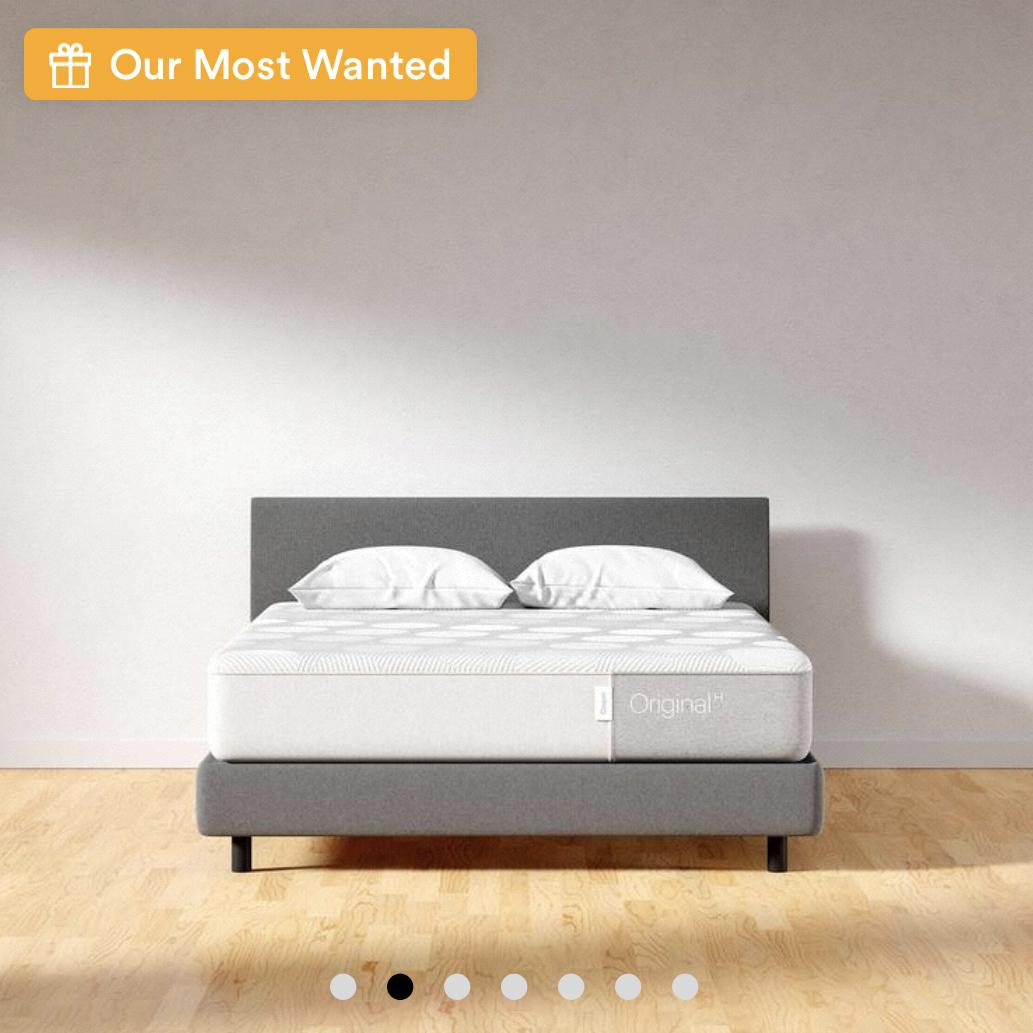 King-Sized Casper Hybrid Mattress