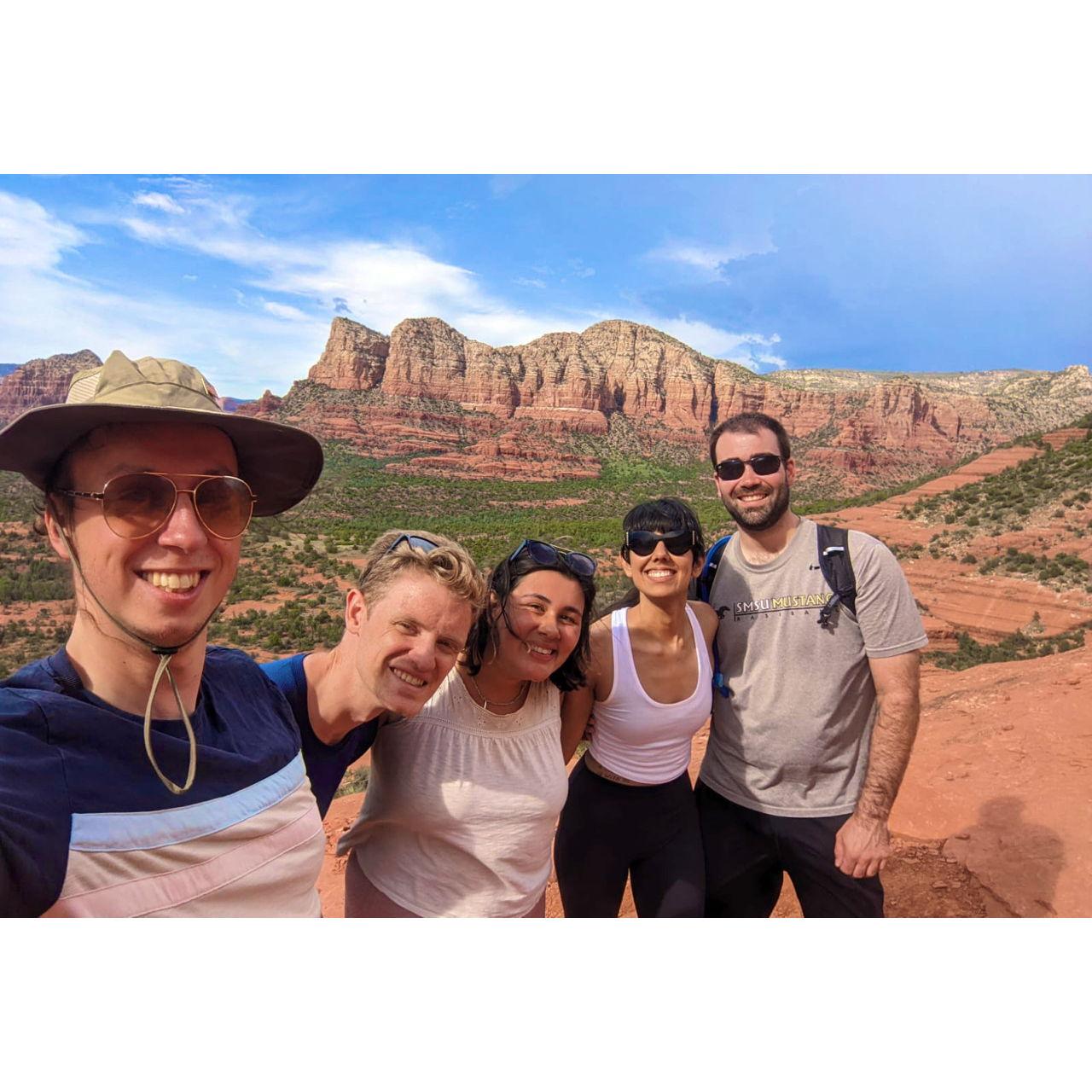 Adventuring with friends in Sedona, AZ