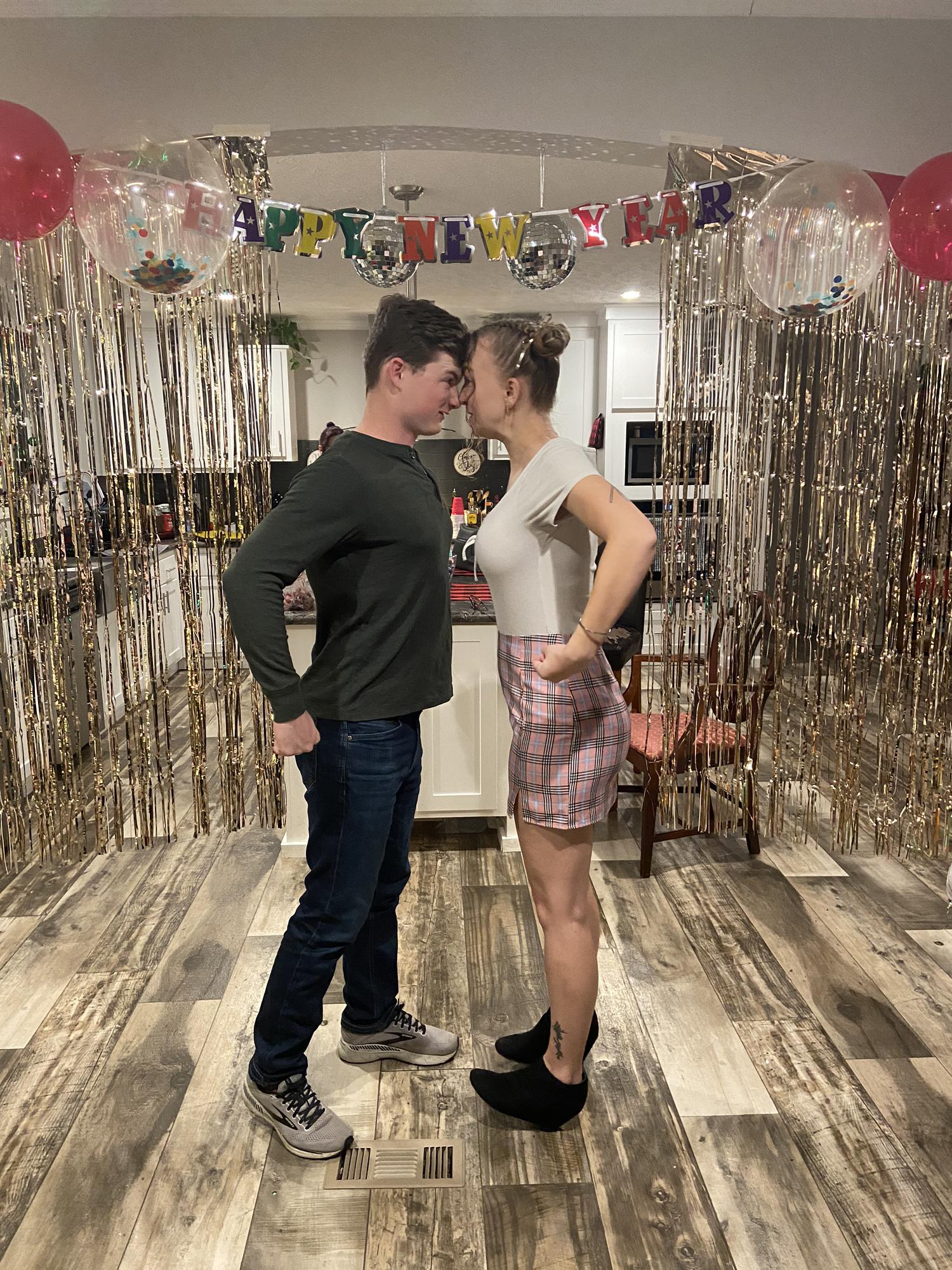 Welcoming in our wedding year!