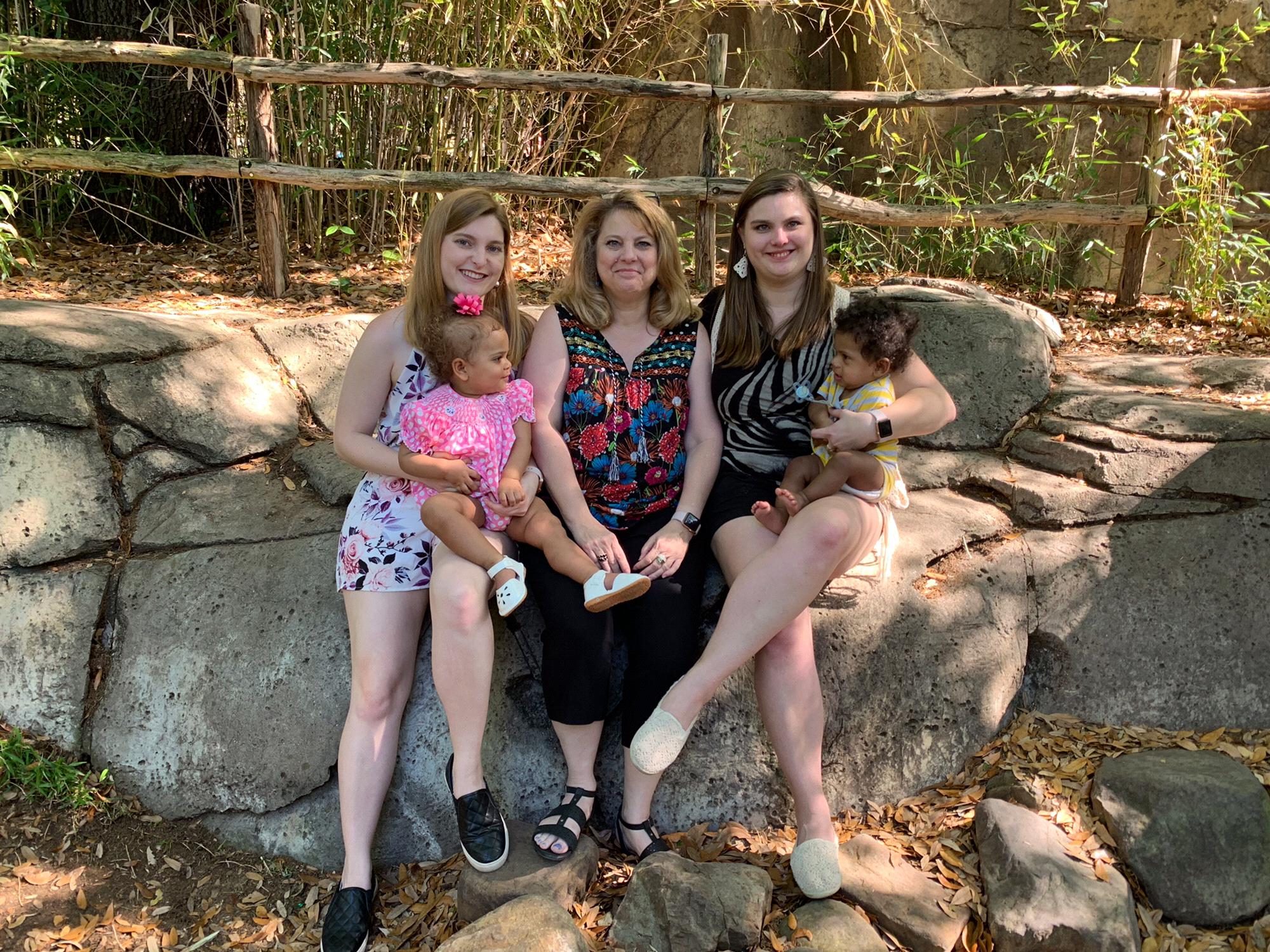 Lynette, Lynsey, Laura, Jayla, and Isaac