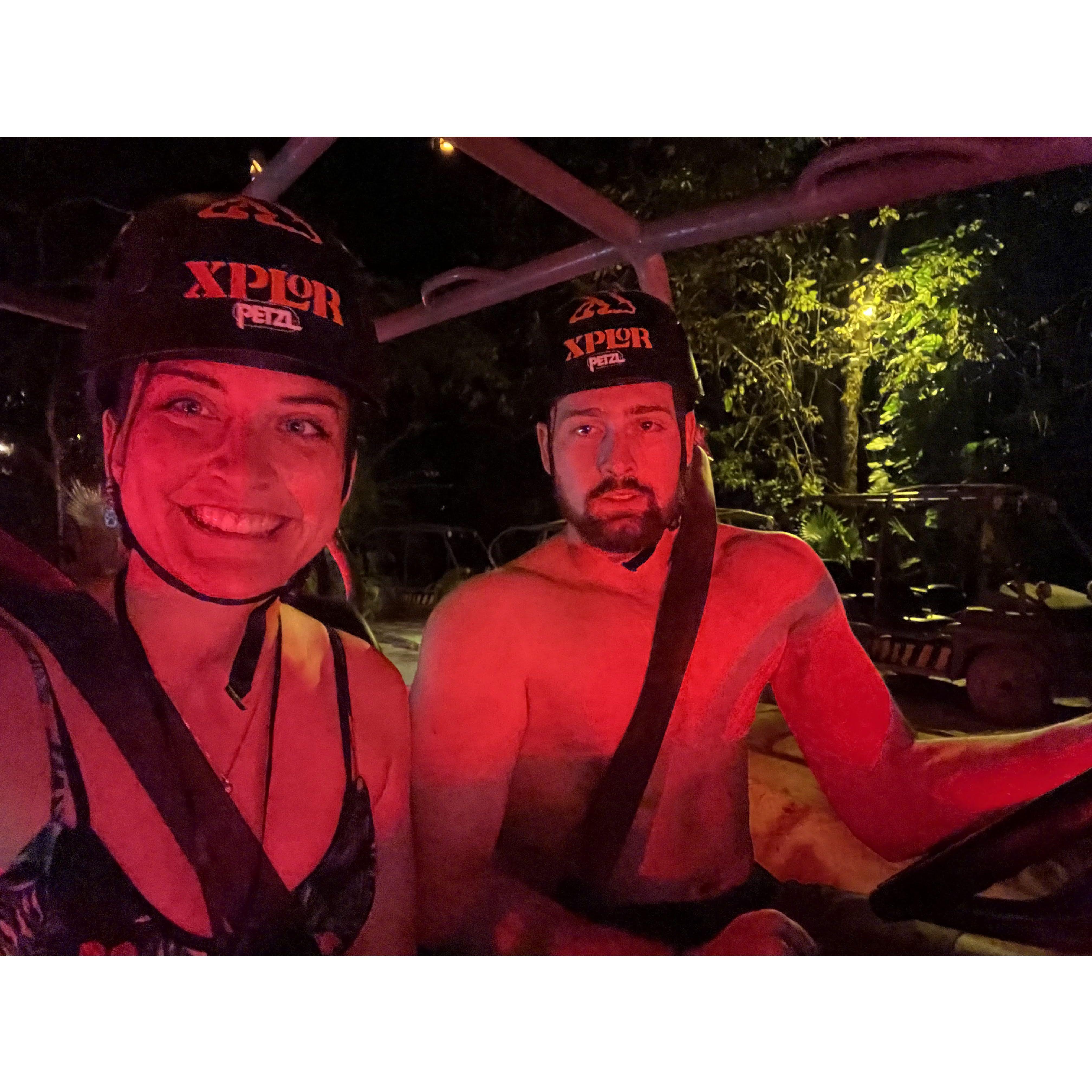 Night driving through the jungle!