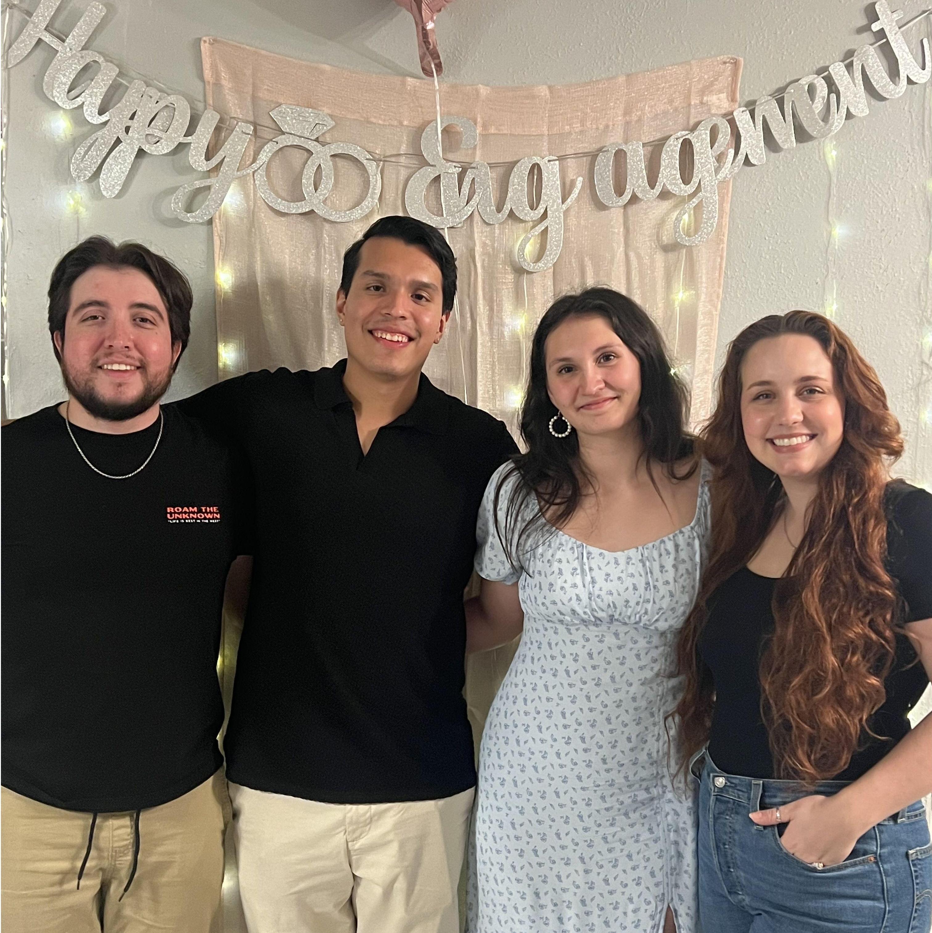 Engagement party w/ Isaac & Claire! / ¡Fiesta de compromiso con Isaac & Claire!