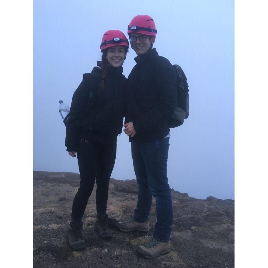 We traveled to Stromboli and hiked up the top of an active volcano (Cali's dream). It was a crazy whirlwind experience we wouldn't trade for the world.