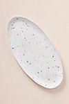 Selby Terrazzo Bamboo Melamine Serving Platter
