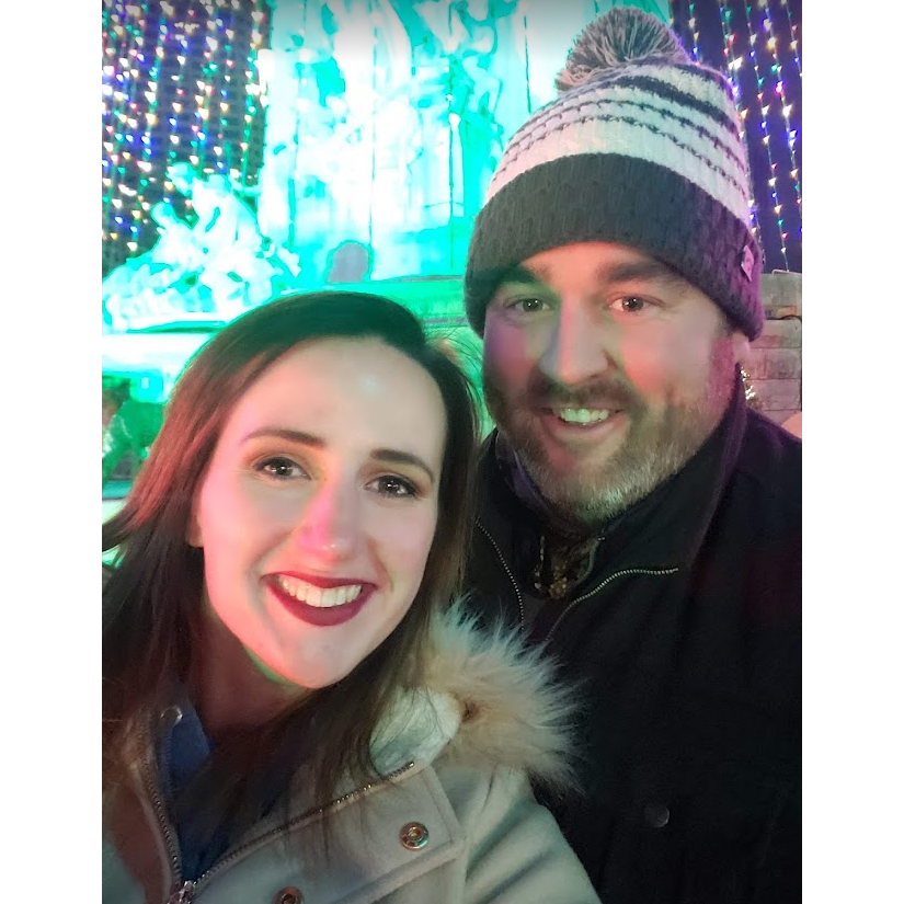Our first photo together!