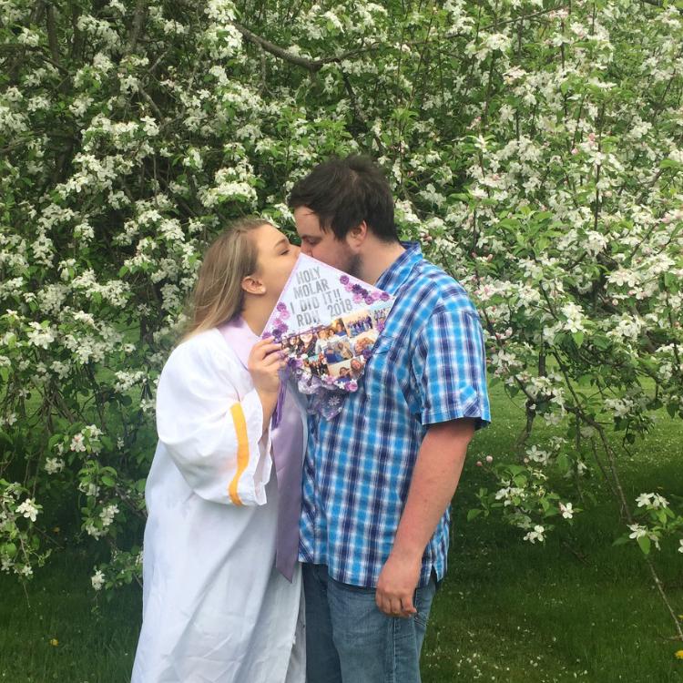 McKinley's college graduation! Picture was taken in 2018!