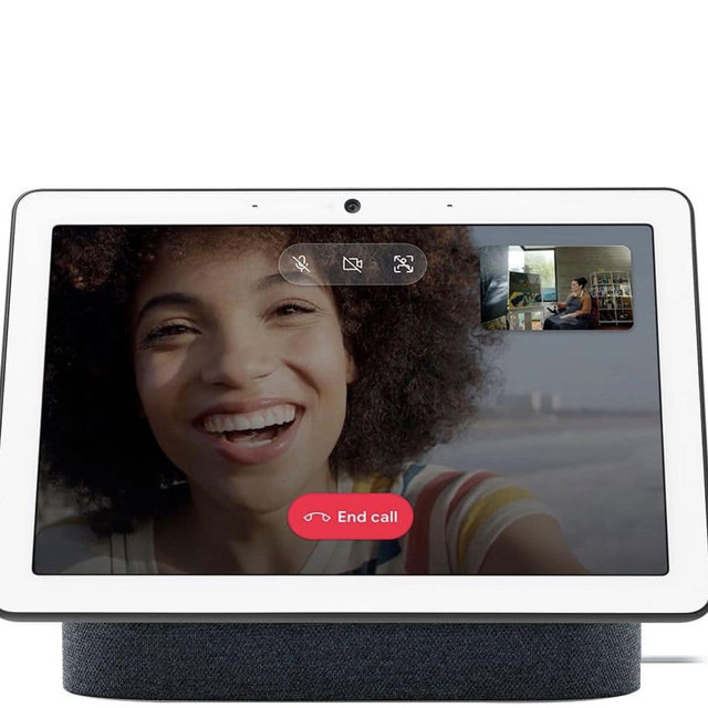 Nest Hub Max - 10" Smart Home Display with Google Assistant - Charcoal
