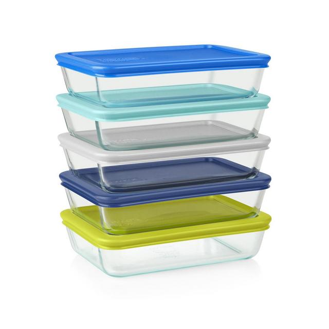 Pyrex Simply Store 10-Pc. Meal Prep Container Set