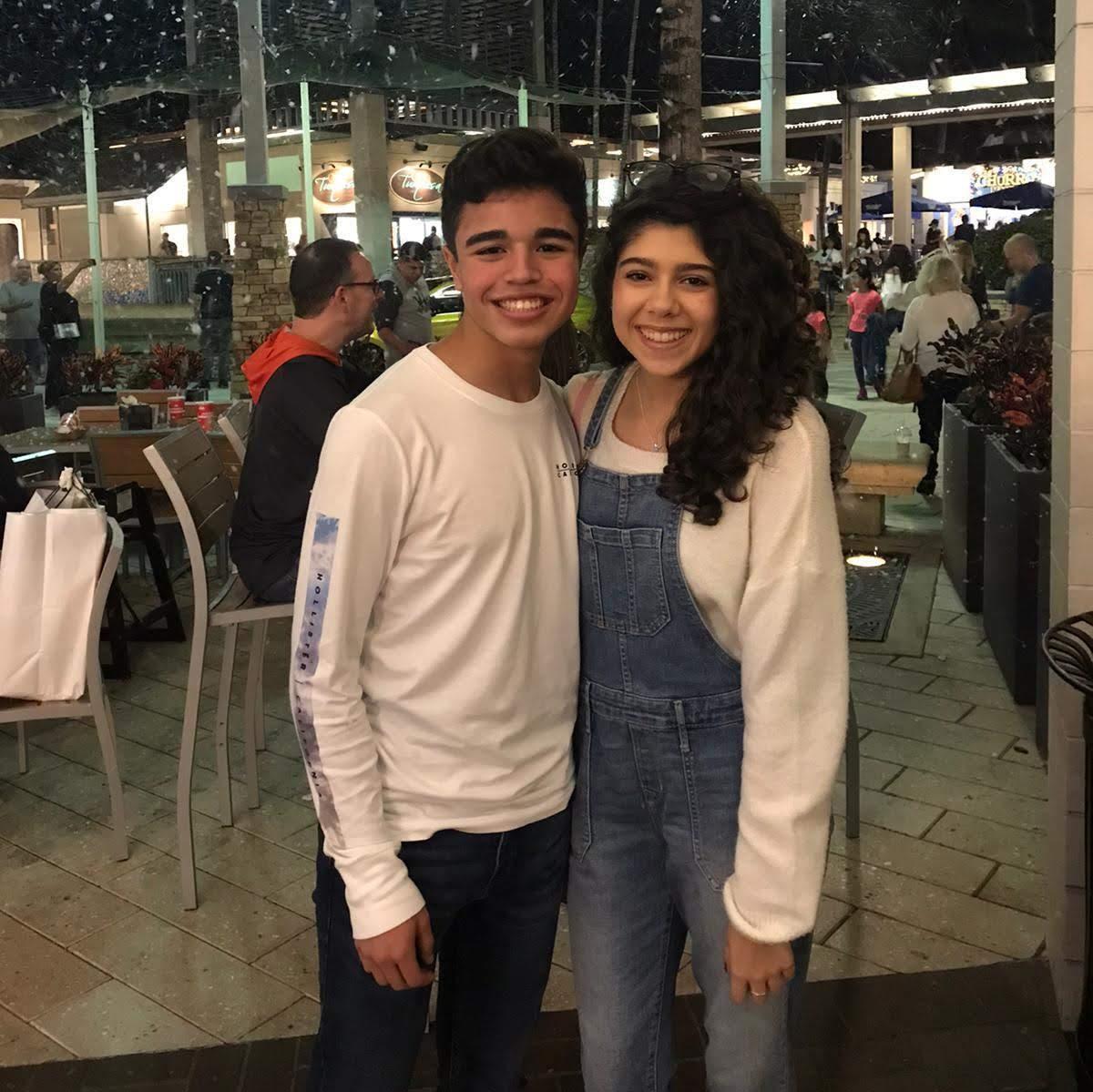 December 2019- Our families went to see a movie. I have no idea what movie because all I could think was how I could talk to Abel. As we were leaving I finally asked for permission to date Dani.-J