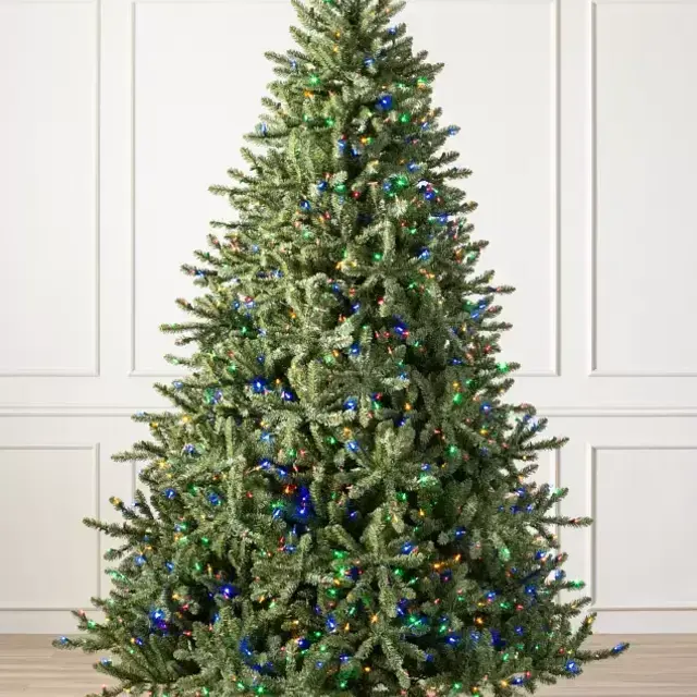 Classic Blue Spruce 7.5' with Clear + Color LED lights