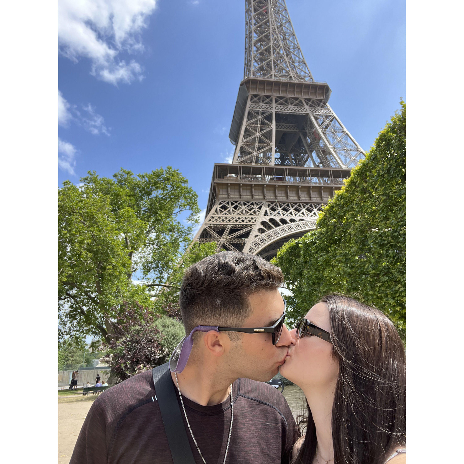 Right before we moved in together - Paris 2023!