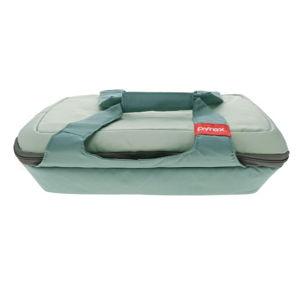 Pyrex 5-Quart Portable Sage Green Insulated Casserole Carrier for Hot or Cold Food