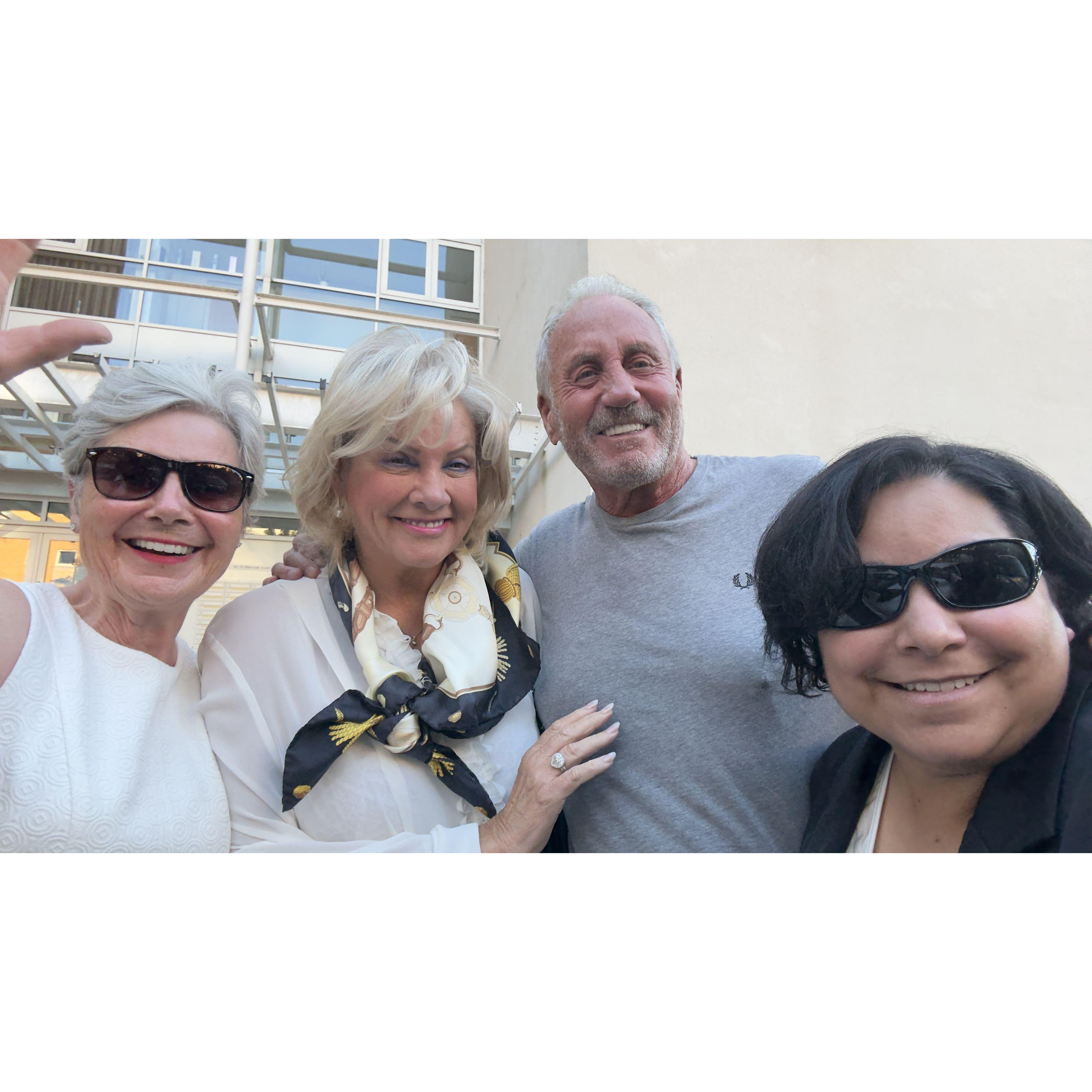 With our Welsh friends Jane and Stewart. Love them!