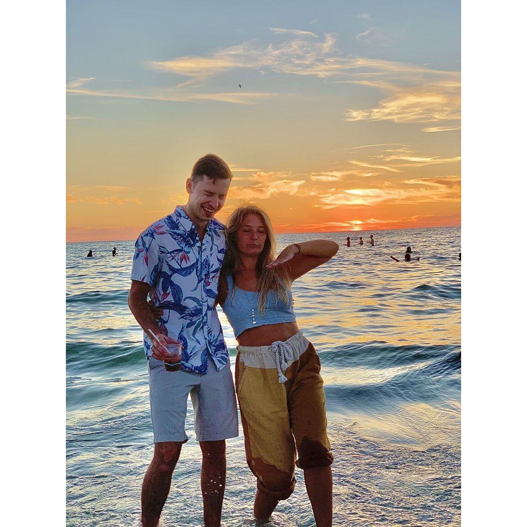 Our first photo together <3