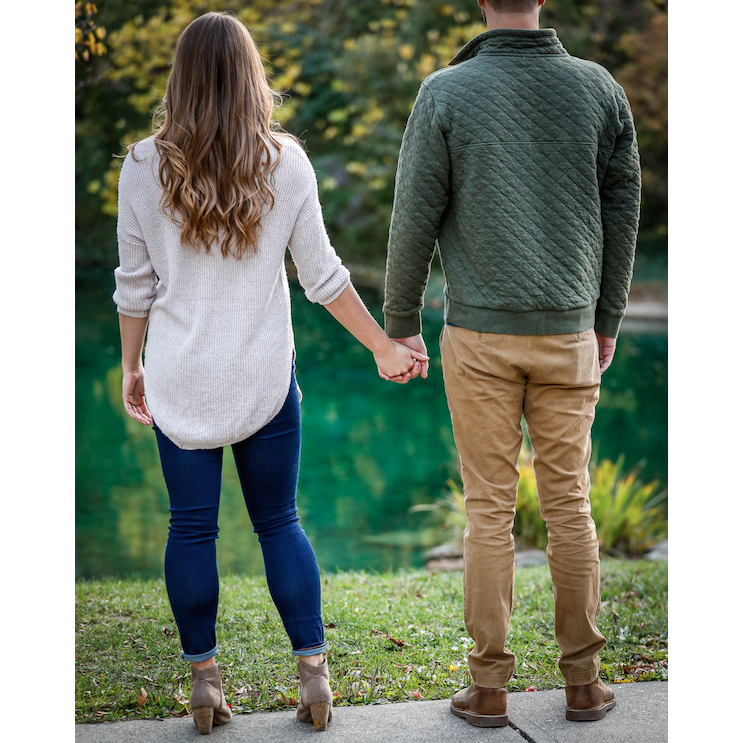 One of our photos from our engagement photos.