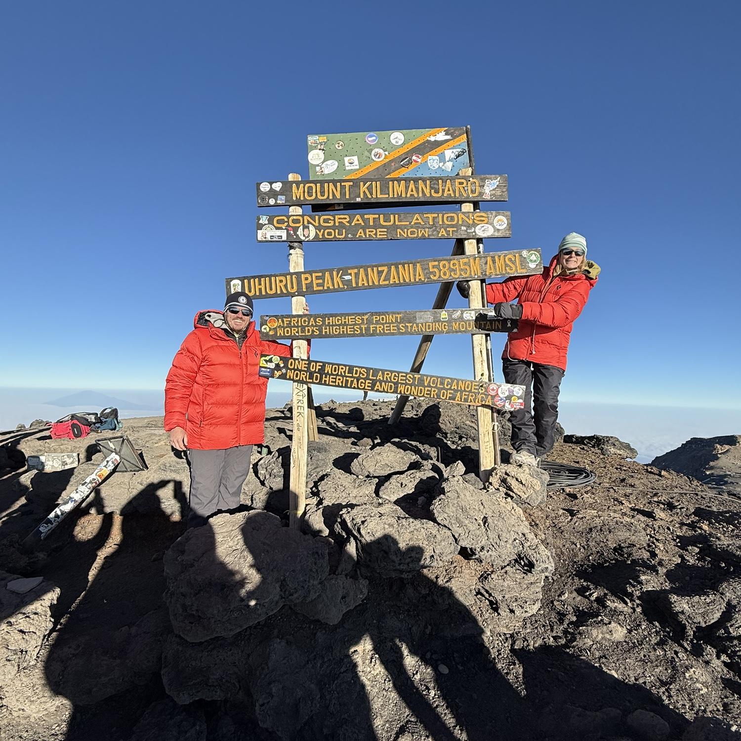 Summit of Kilimanjaro 2025!