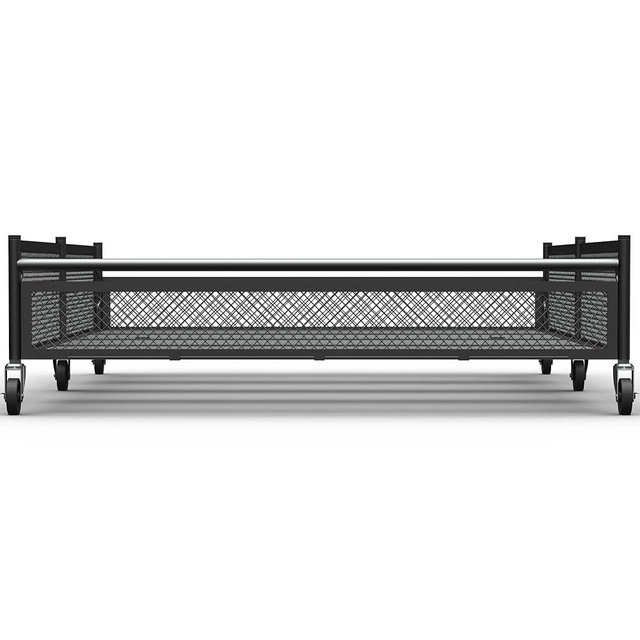 NEATWAY Under Bed Storage with Wheels - 65L Large Under Bed Shoe Storage 31.5" x 23.6" - Industrial Rubber Wheels - Shoe Organizer Under Bed - Underbed Storage - Under the Bed Storage