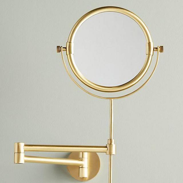 Wall-Mounted Makeup Mirror