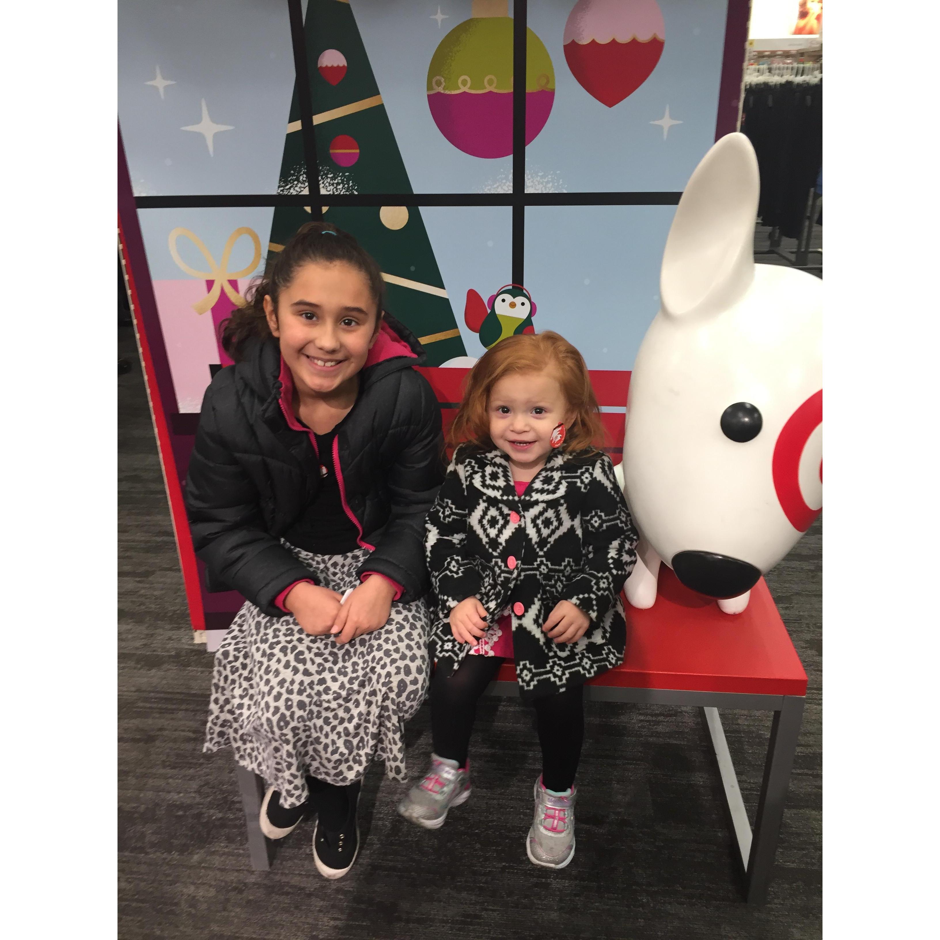Our two little blessings.
 Leilah (8) and Peyton (2)