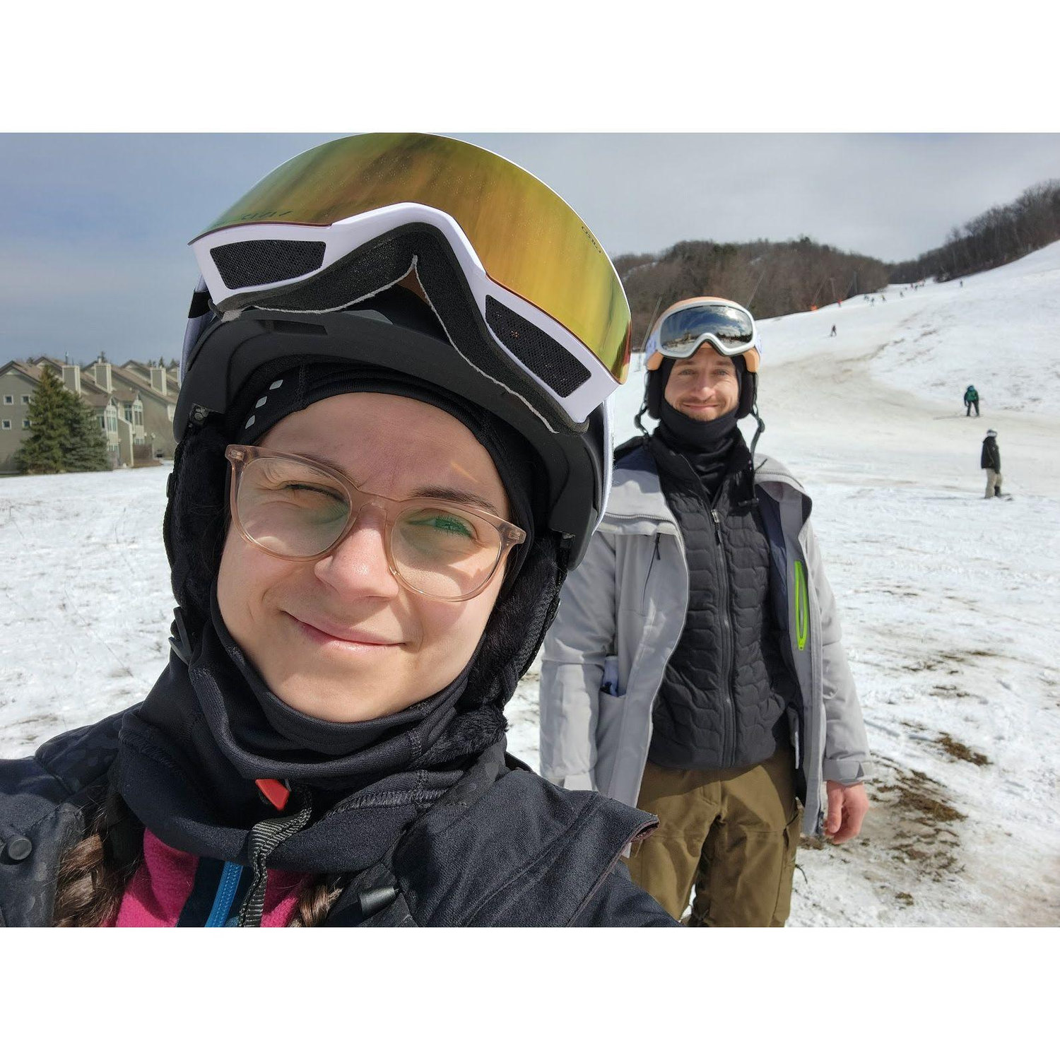 We went skiiing...once.