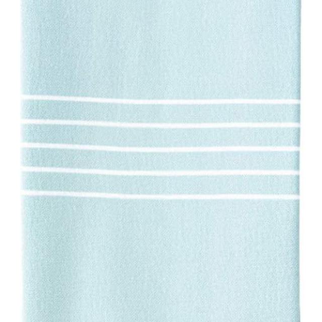 Wetcat Original Turkish Beach Towel (39 x 71) - Prewashed Peshtemal, 100% Cotton - Highly Absorbent, Quick Dry and Ultra-Soft - Washer-Safe, No Shrinkage - Stylish, Eco-Friendly - [Aquamarine]