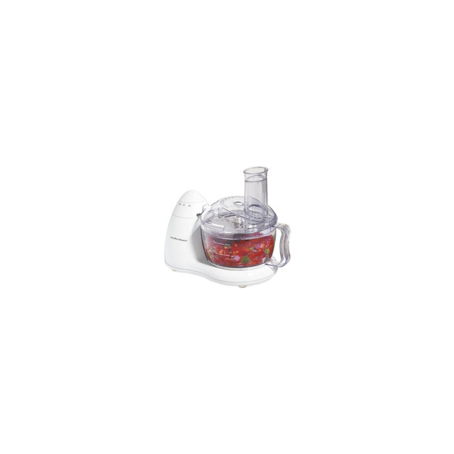 Hamilton Beach Food Processor 70450: 8-Cup Capacity, 300-Watt, Dishwasher-Safe Parts, Mini Chopper, 1 Speed, White