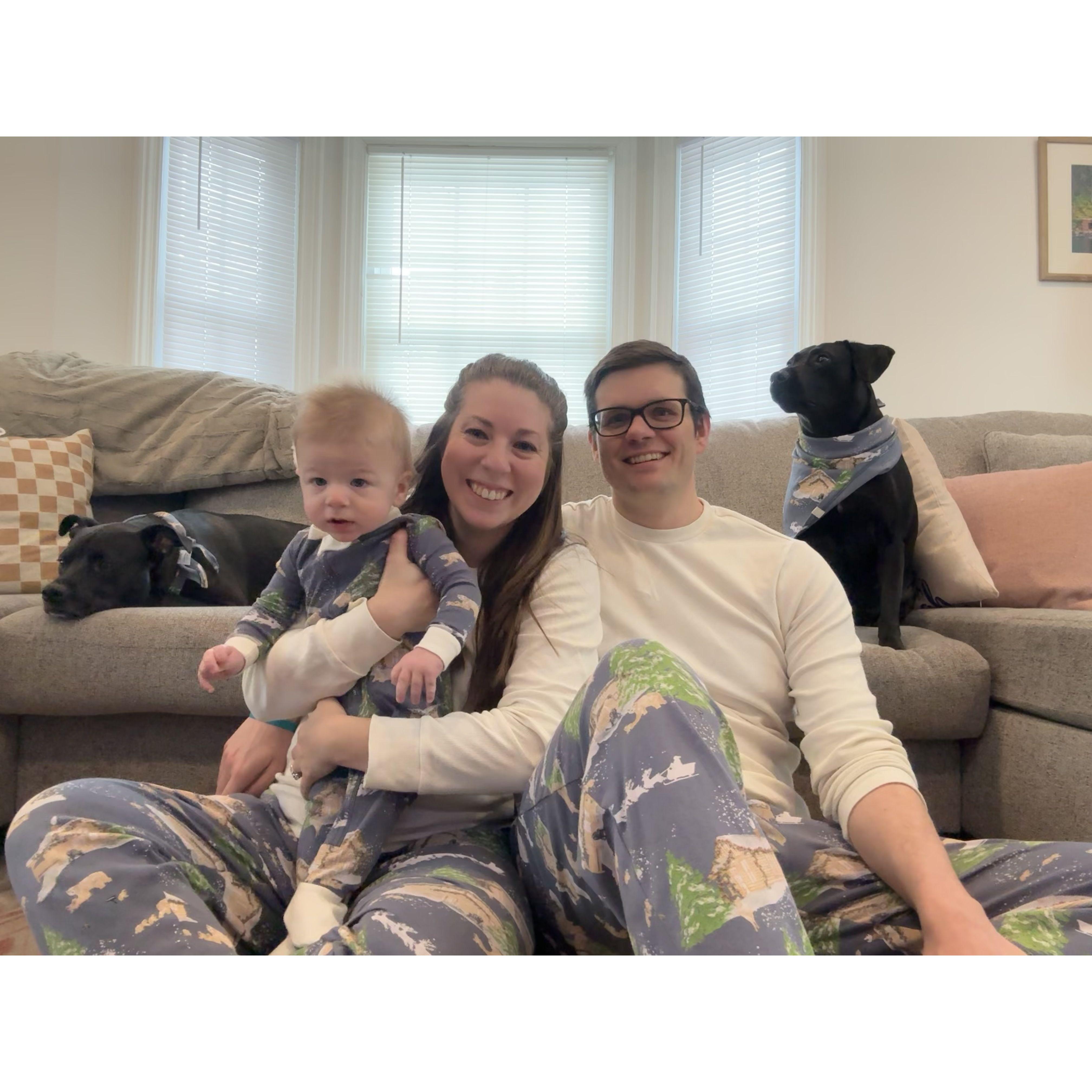 First family Christmas
