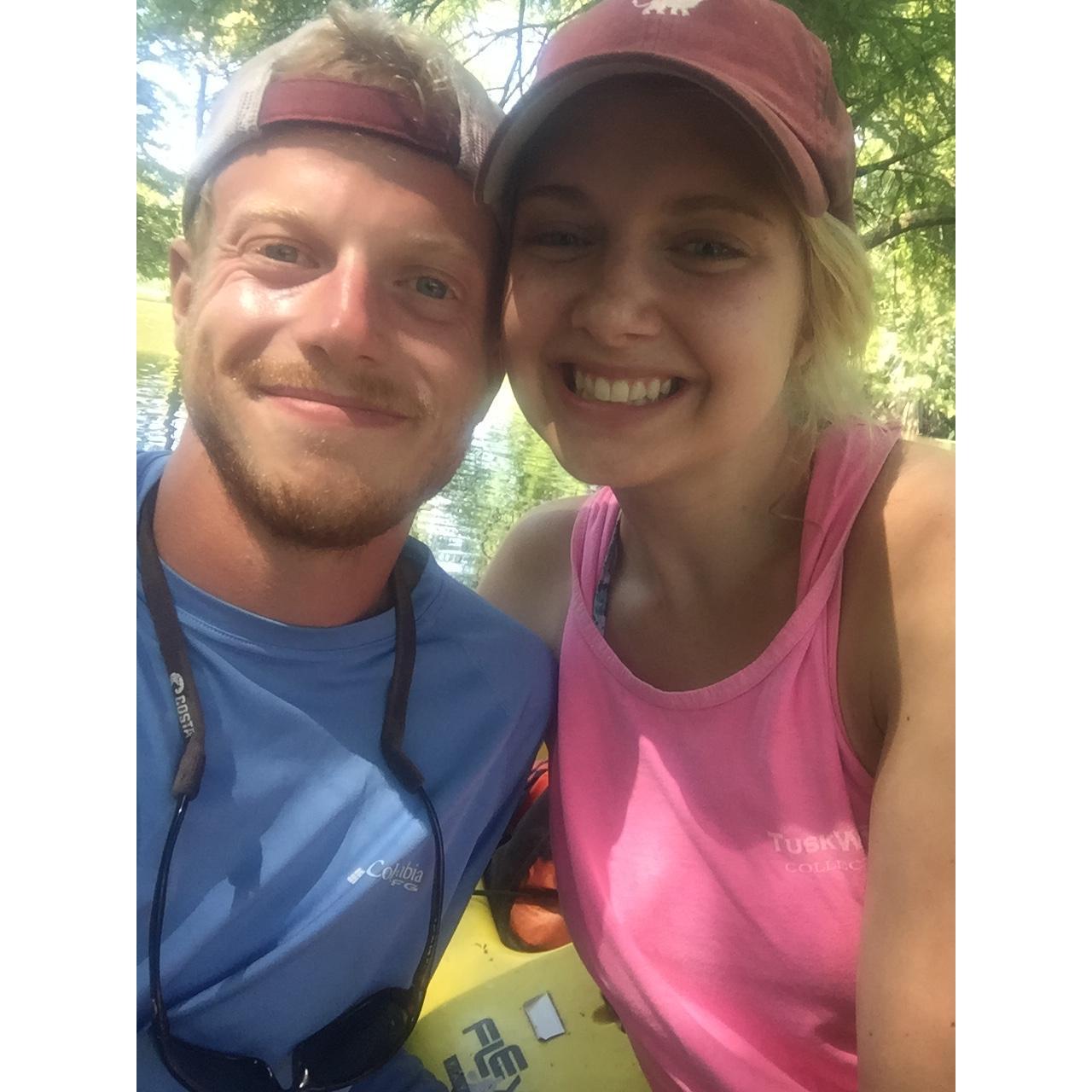 Our first picture together (since highschool!)