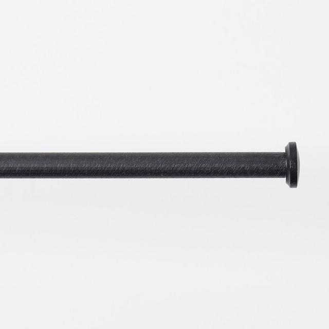 Cast Iron Black .75" diam. End Cap Finial, Cast Iron Black