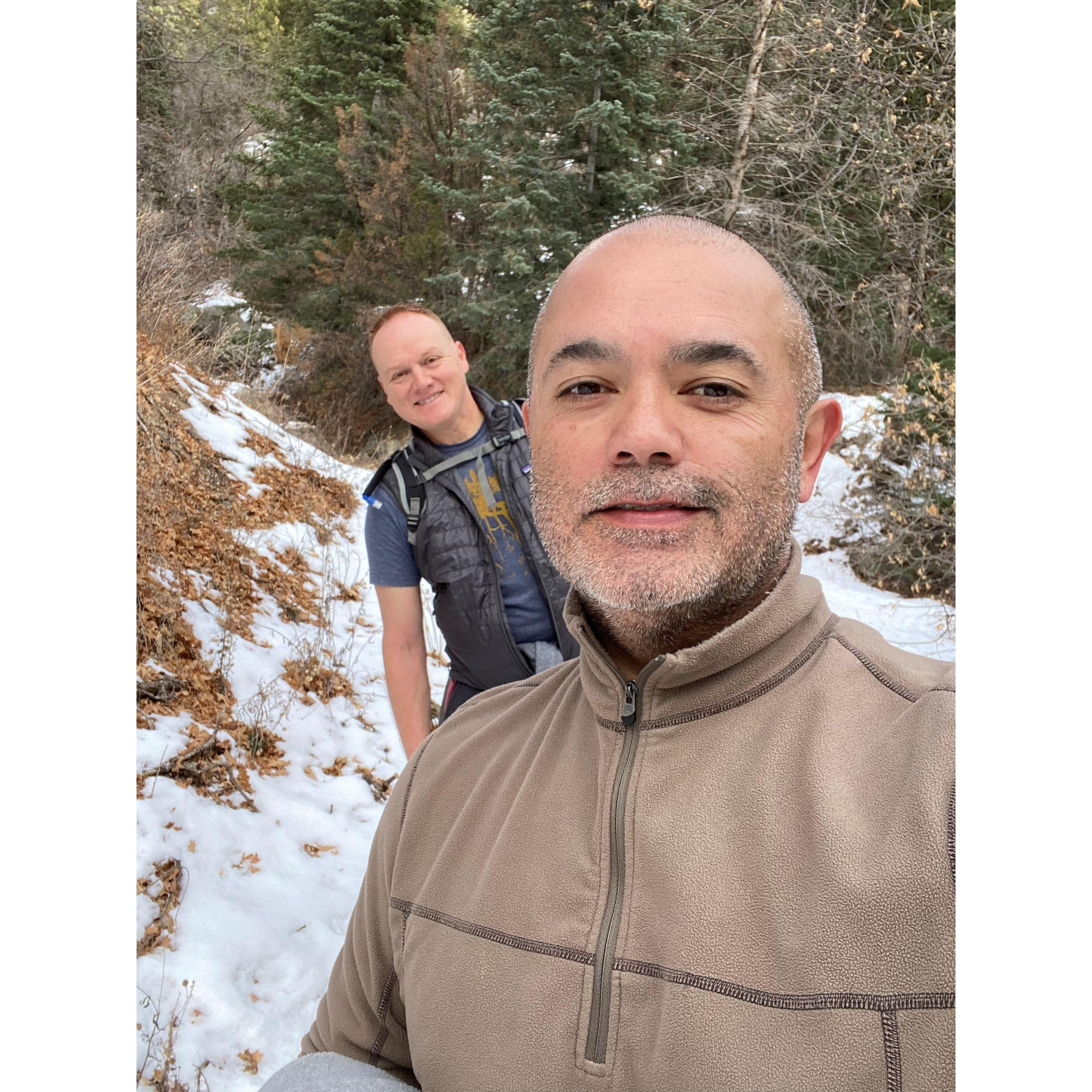 Embudo Canyon Hike in ABQ East Mtn's - Jan 2, 2021