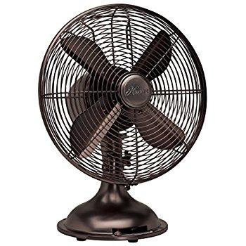 Hunter 90406 12” RETRO Fan with Oil Rubbed Bronze Finish