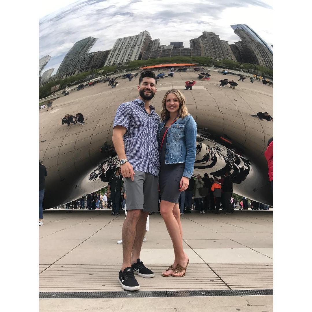 Sarah's first time in Chicago May 2018