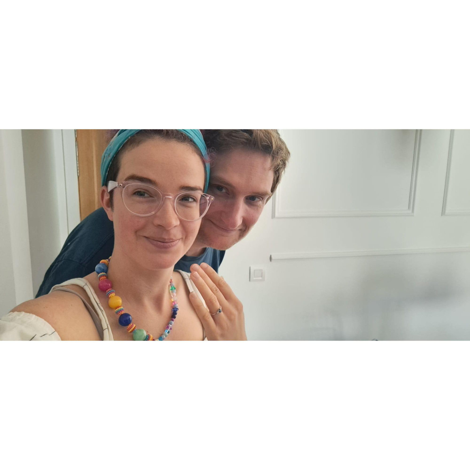 When she said yes! - Elle a dit oui!