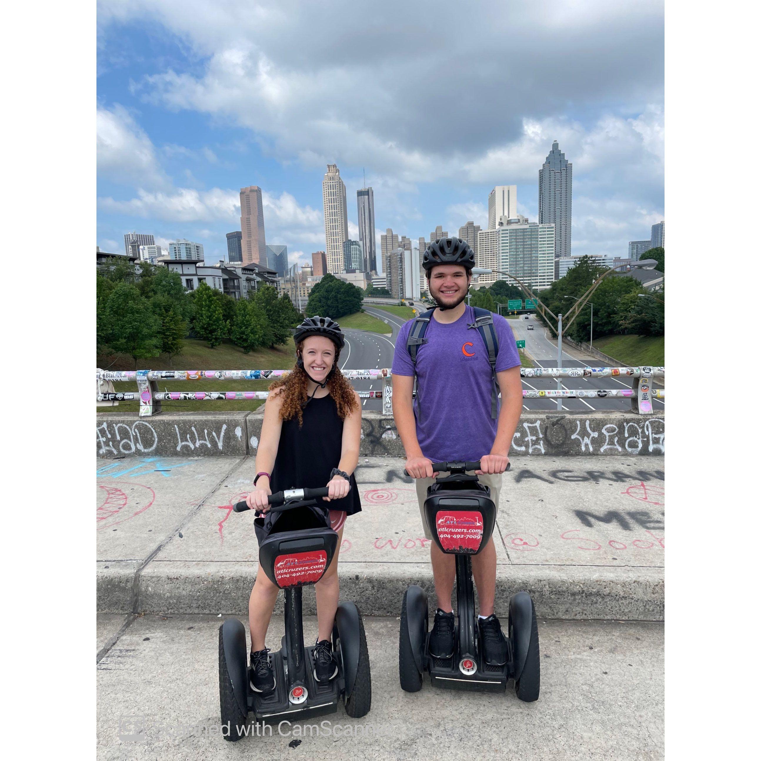 Segway Tour in Atlanta, GA; Summer 2021