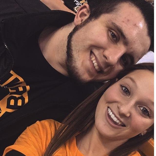 The first Bruin's game for the both of us!