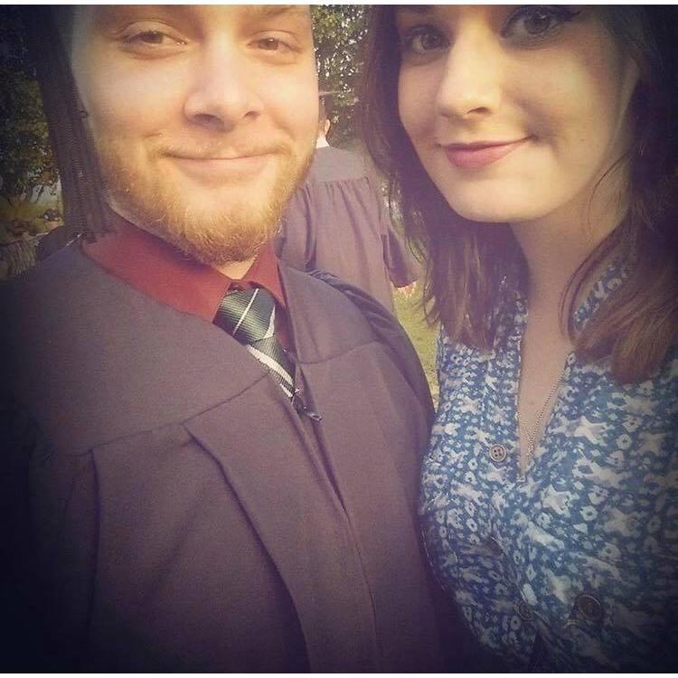 Phil's graduation from Blue Ridge - he worked hard for his Associates Degree - class of 2016!