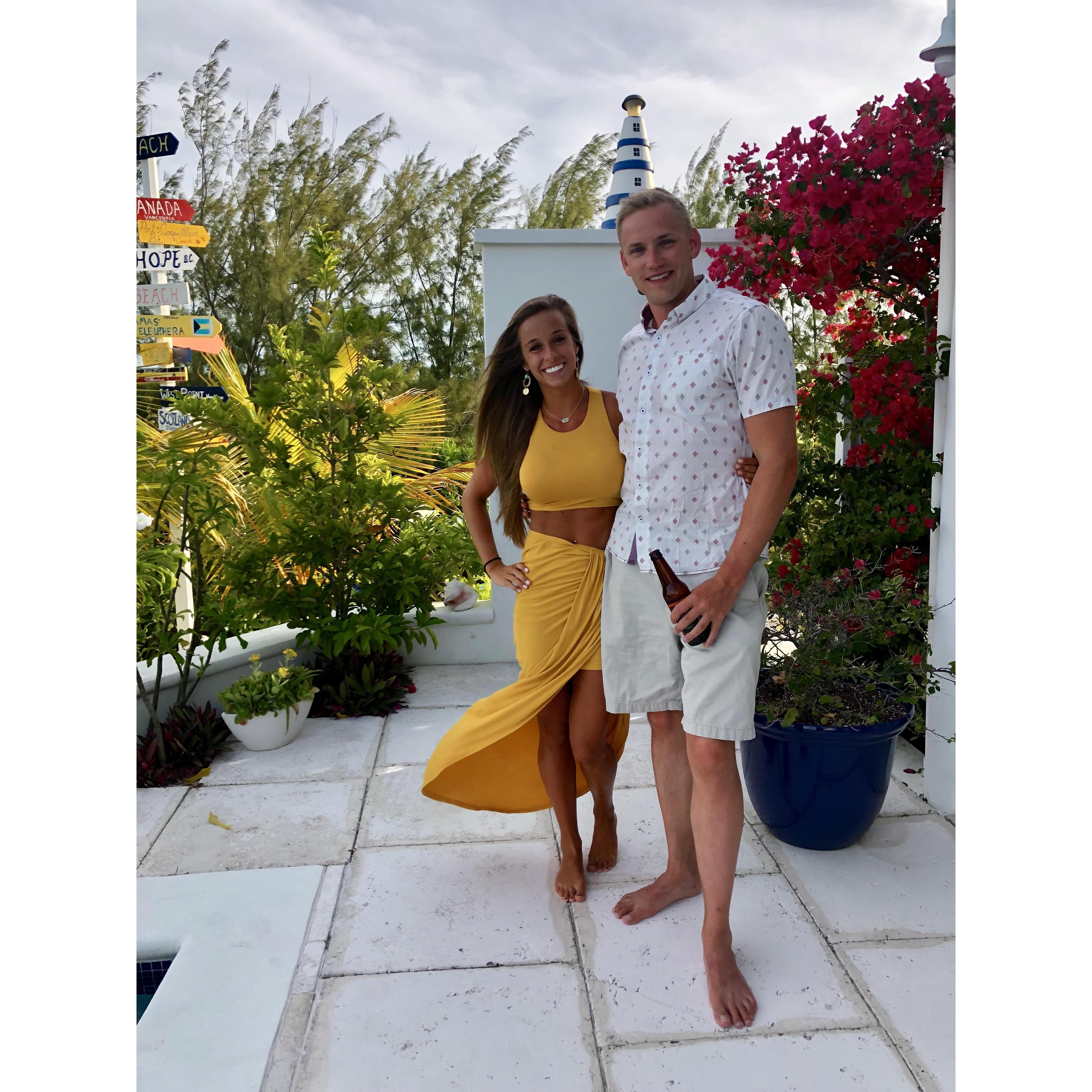 Our first international trip together- Turks & Caicos!