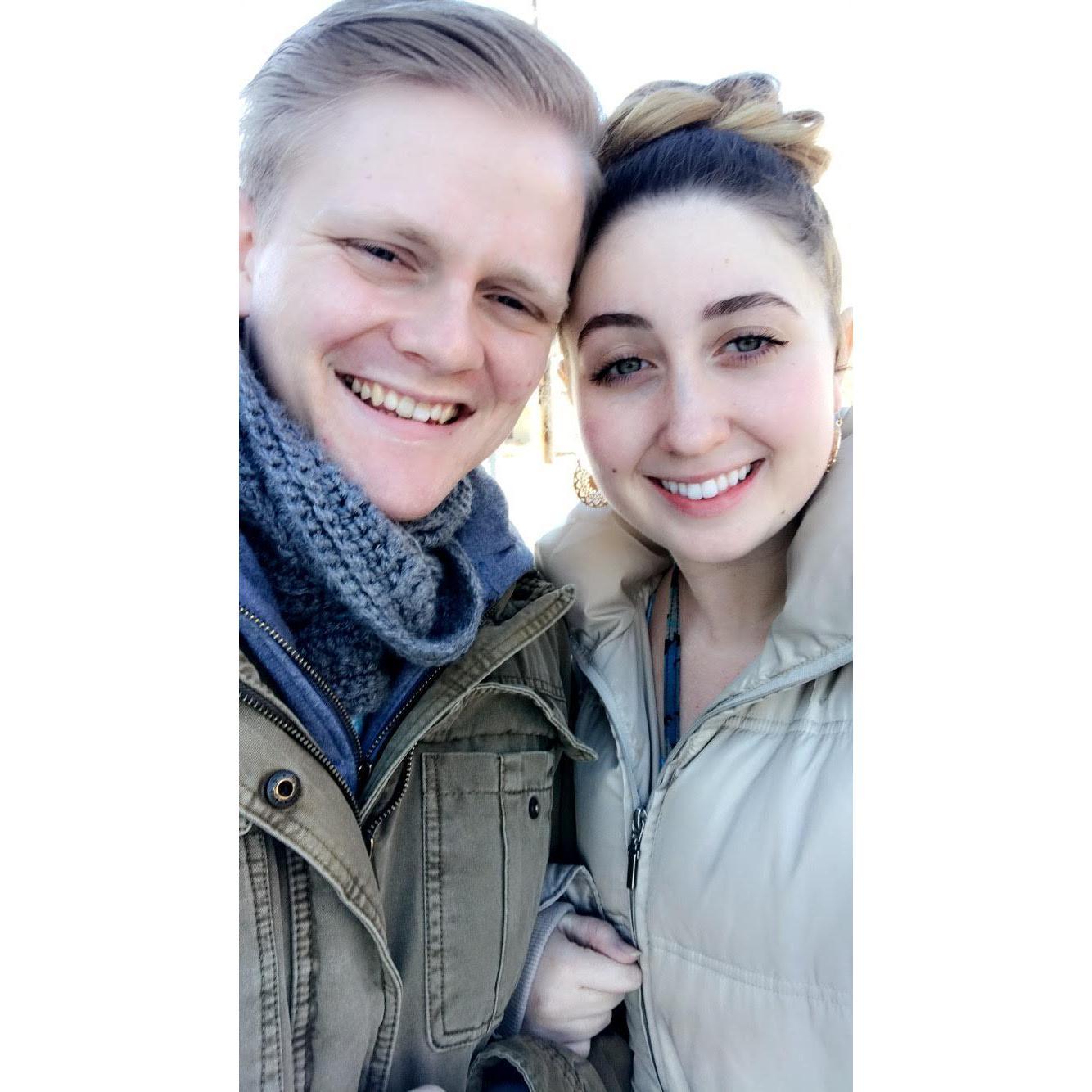 We love going to church together!